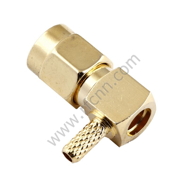 SMA Male Crimp прямого кута для роз'єму RG316