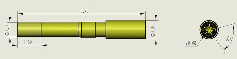 Hyperboloid Spring Contact