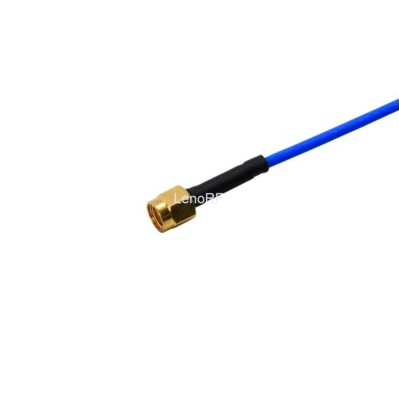 SMA штепсель для RG405 тестування кабельного монтажу