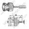 BNC Male для RG174 RF-роз'єму