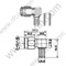SMA Male Crimp правильний кут для роз'єму RG223 RF