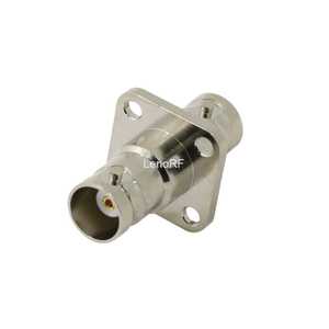 BNC Jack до Jack Flange Mount RF адаптер