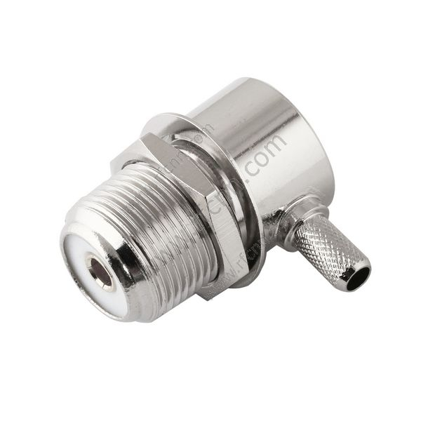 UHF Female Crimp прямого кута для роз'єму RG58 -RF