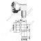 DIN 7/16 Правий кут для RG213 RF Connector
