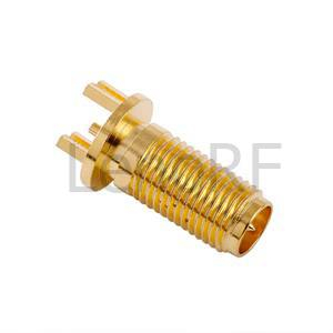 SMA Jack зворотна полярність краю кромка для PCB RF-роз'єму