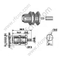 Mini UHF жіноча для RG174 RF Connector