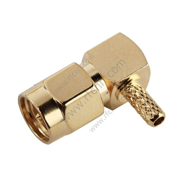 SMA Male Crimp прямого кута для RG316 - роз'єм RF