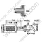 SMA Female Crimp Flange для роз'єму RG178 RF