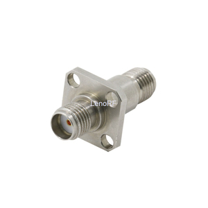 SMA Jack до Джек Фланець Mount RF адаптер