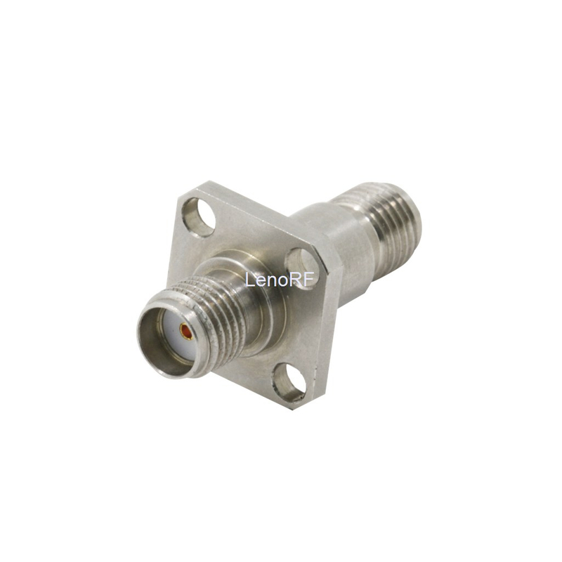 SMA Jack до Джек Фланець Mount RF адаптер